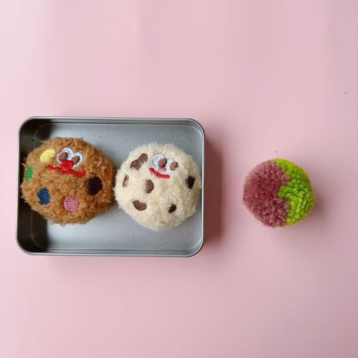 New Creative Catnip Cookie Toy: Boredom Buster & Playful Treat for Cats - 图片 8