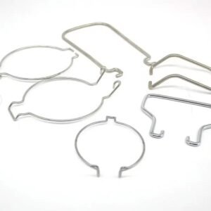 OEM Linear Spring Clips Made from Stainless Steel Helical Bends